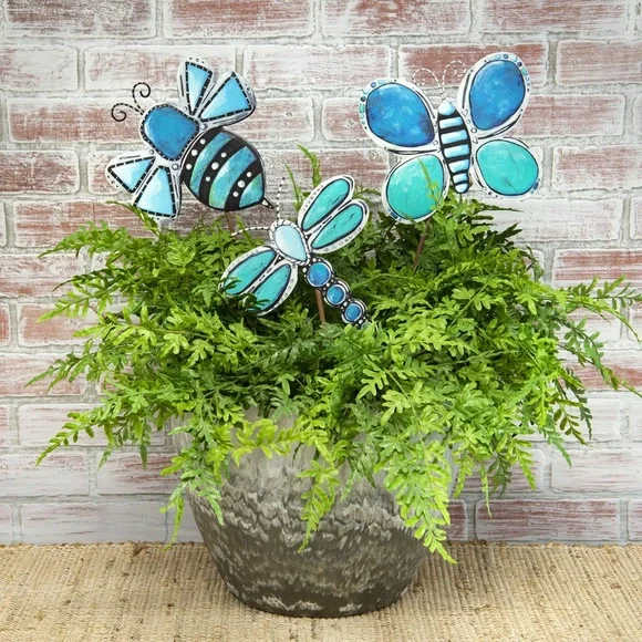 Turquoise Bugs by The Round Top Collection